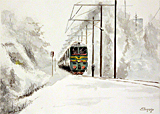 Train de neige