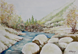 Montagne en hiver