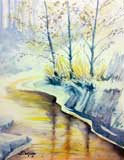 Rivière en hiver