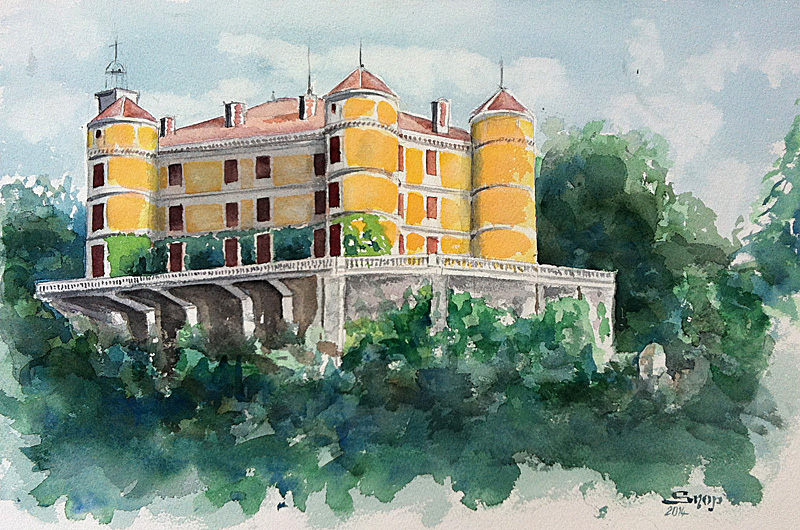chateau de Rousset
