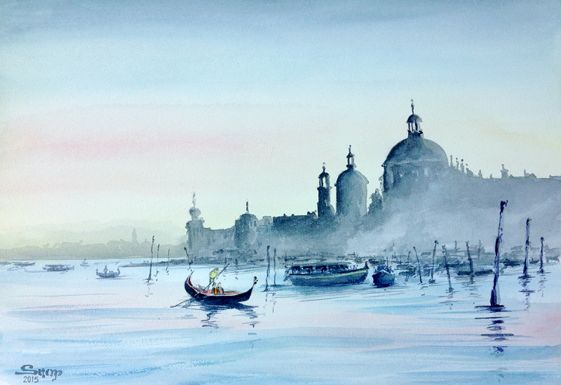 Venise, la lagune