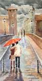 Parapluie rouge